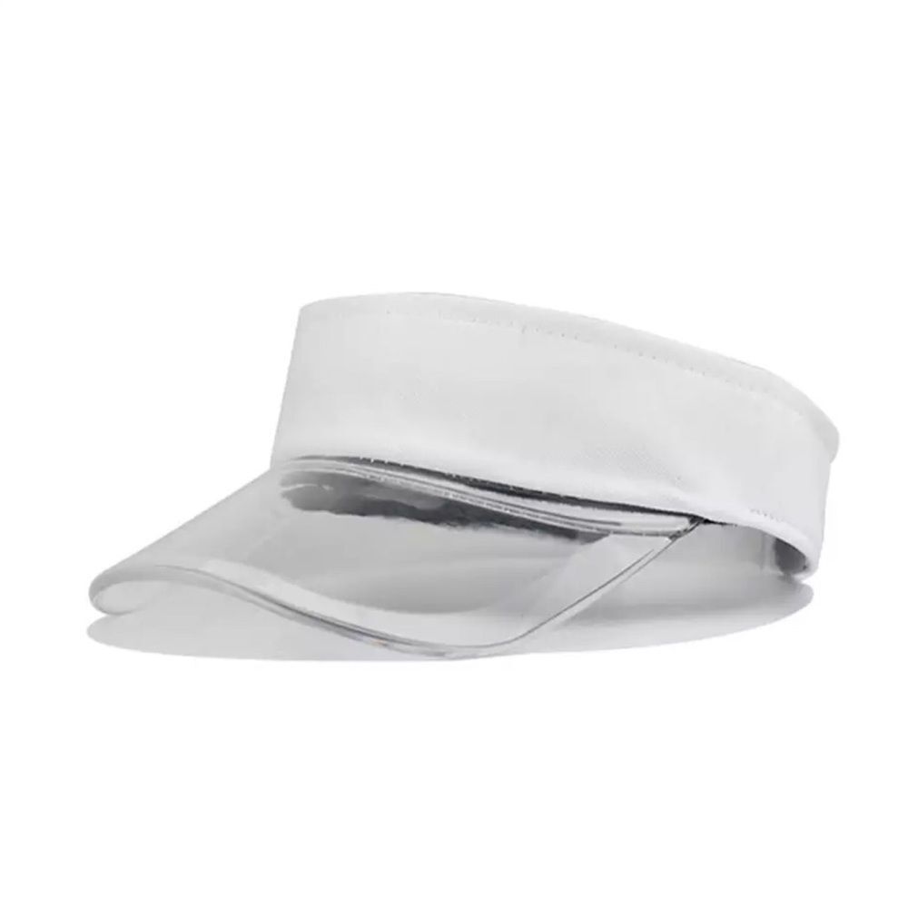 🆕White Tinted Brim Sun Visor Hat